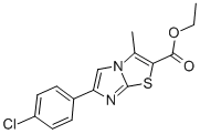 6-(4-클로로페닐)-3-메틸이미다조[2,1-B]티아졸-2-카르복실산에틸에스테르