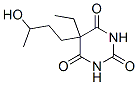 5-Ethyl-5-(3-hydroxybutyl)pyrimidine-2,4,6(1H,3H,5H)-trione Structure