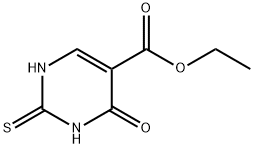 5-乙酯基-2-硫代尿嘧啶,38026-46-9,结构式
