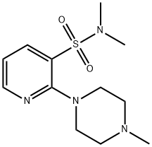 3-피리딘술폰아미드,N,N-디메틸-2-(4-메틸-1-피페라지닐)-