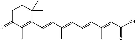 4-KETO全反式维甲酸 结构式