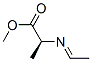L-Alanine, N-ethylidene-, methyl ester (9CI) Structure