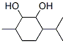 p-メンタン-2,3-ジオール 化学構造式