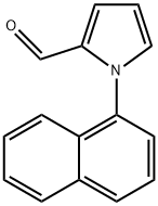 1-(1-NAPHTHALENYL)-1H-PYRROLE-2-CARBOXALDEHYDE 化学構造式