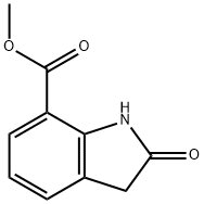 METHYL OXINDOLE-7-CARBOXYLATE Structure