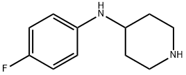 (4-氟苯基)-(4-哌啶基)胺, 38043-08-2, 结构式