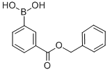 3-BENZYLOXYCARBONYLPHENYLBORONIC ACID Structure