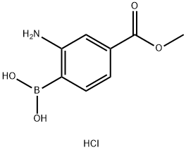 (2-AMINO-4-METHOXYCARBONYLPHENYL)BORONIC ACID HYDROCHLORIDE