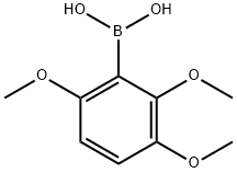 2,3,6-トリメトキシフェニルボロン酸 化学構造式