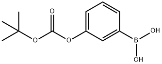 3-叔丁氧基羧基苯基硼酸,380430-69-3,结构式