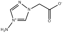 1H-1,2,4-Triazolium,4-amino-1-(carboxymethyl)-,innersalt(9CI) Structure