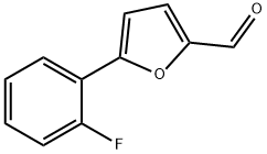 5-(2-FLUORO-PHENYL)-FURAN-2-CARBALDEHYDE Struktur