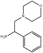 2-モルホリン-4-イル-1-フェニルエチルアミン 化学構造式