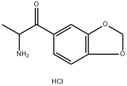 N-Demethyl Methylone Hydrochloride 结构式