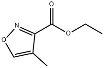 4-メチルイソキサゾール-3-カルボン酸エチル 化学構造式