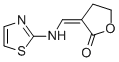 3-((THIAZOL-2-YLAMINO)METHYLENE)DIHYDROFURAN-2(3H)-ONE 化学構造式