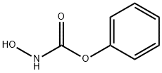 N-ヒドロキシカルバミド酸フェニル 化学構造式