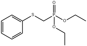 DIETHYL PHENYLTHIOMETHYLPHOSPHONATE Structure