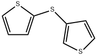 2-(3-噻吩基硫代)噻吩,3807-37-2,结构式