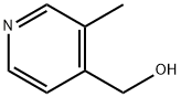 4-(ヒドロキシメチル)-3-メチルピリジン 化学構造式