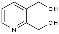 PYRIDINE-2,3-DIMETHANOL Structure