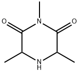 2,6-Piperazinedione,  1,3,5-trimethyl-,38074-35-0,结构式