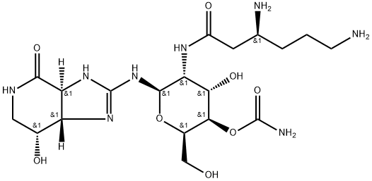 鏈絲菌素F, 3808-42-2, 结构式