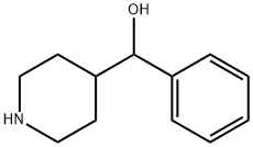 フェニル(4-ピペリジニル)メタノール 化学構造式