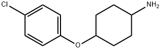 4-(4-CHLORO-PHENOXY)-CYCLOHEXYLAMINE HYDROCHLORIDE Struktur