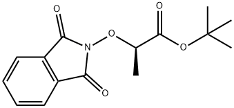(2R)-A-[(1,3-二氢-1,3-二氧代-2H-异吲哚-2-基)氧基]-丙酸-1,1-二甲基乙酸乙酯,380886-36-2,结构式