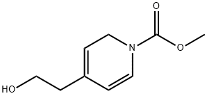 1(2H)-Pyridinecarboxylic  acid,  4-(2-hydroxyethyl)-,  methyl  ester,380909-21-7,结构式
