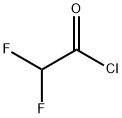 2,2-DIFLUOROACETYL CHLORIDE 化学構造式