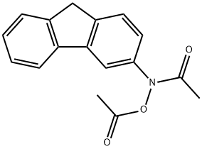 N-(Acetyloxy)-N-(9H-fluoren-3-yl)acetamide 结构式