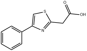 (4-PHENYL-THIAZOL-2-YL)-ACETIC ACID Struktur