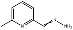 2-Pyridinecarboxaldehyde, 6-methyl-, hydrazone Structure