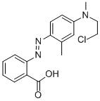 38115-54-7 4'-[N-(2-Chloroethyl)methylamino]-2'-methylazobenzene-4-carboxylic acid