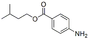3-メチル-1-ブタノール4-アミノベンゾアート 化学構造式