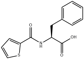 3-PHENYL-2-[(THIOPHENE-2-CARBONYL)-AMINO]-PROPIONIC ACID Struktur