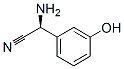 Benzeneacetonitrile, alpha-amino-3-hydroxy-, (alphaS)- (9CI) Struktur