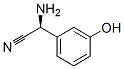 Benzeneacetonitrile, alpha-amino-3-hydroxy-, (alphaS)- (9CI) 结构式