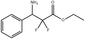 3-氨基-2,2-二氟苯基丙酸乙酯, 381245-54-1, 结构式