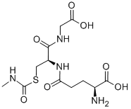 S-(N-methylcarbamoyl)glutathione,38126-73-7,结构式