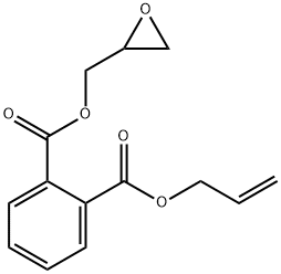 フタル酸1-アリル2-グリシジル 化学構造式