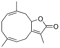 7,8,11,11a-Tetrahydro-3,6,10-trimethylcyclodeca[b]furan-2(4H)-one 结构式