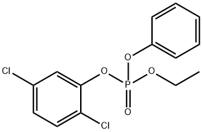 2,5-Dichlorophenyl ethyl phenyl phosphate,38149-73-4,结构式