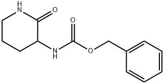 (2-OXO-PIPERIDIN-3-YL)-CARBAMIC ACID BENZYL ESTER 化学構造式