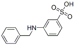 3-(benzylamino)benzenesulfonic acid Structure