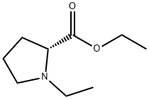 (R)-(+)-1-ETHYL-2-PYRROLIDINECARBOXYLIC ACID ETHYL ESTER Structure