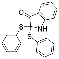 1,2-Dihydro-2,2-bis(phenylthio)-3H-indol-3-one|