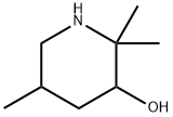 3-Piperidinol, 2,2,5-trimethyl- (9CI) 化学構造式